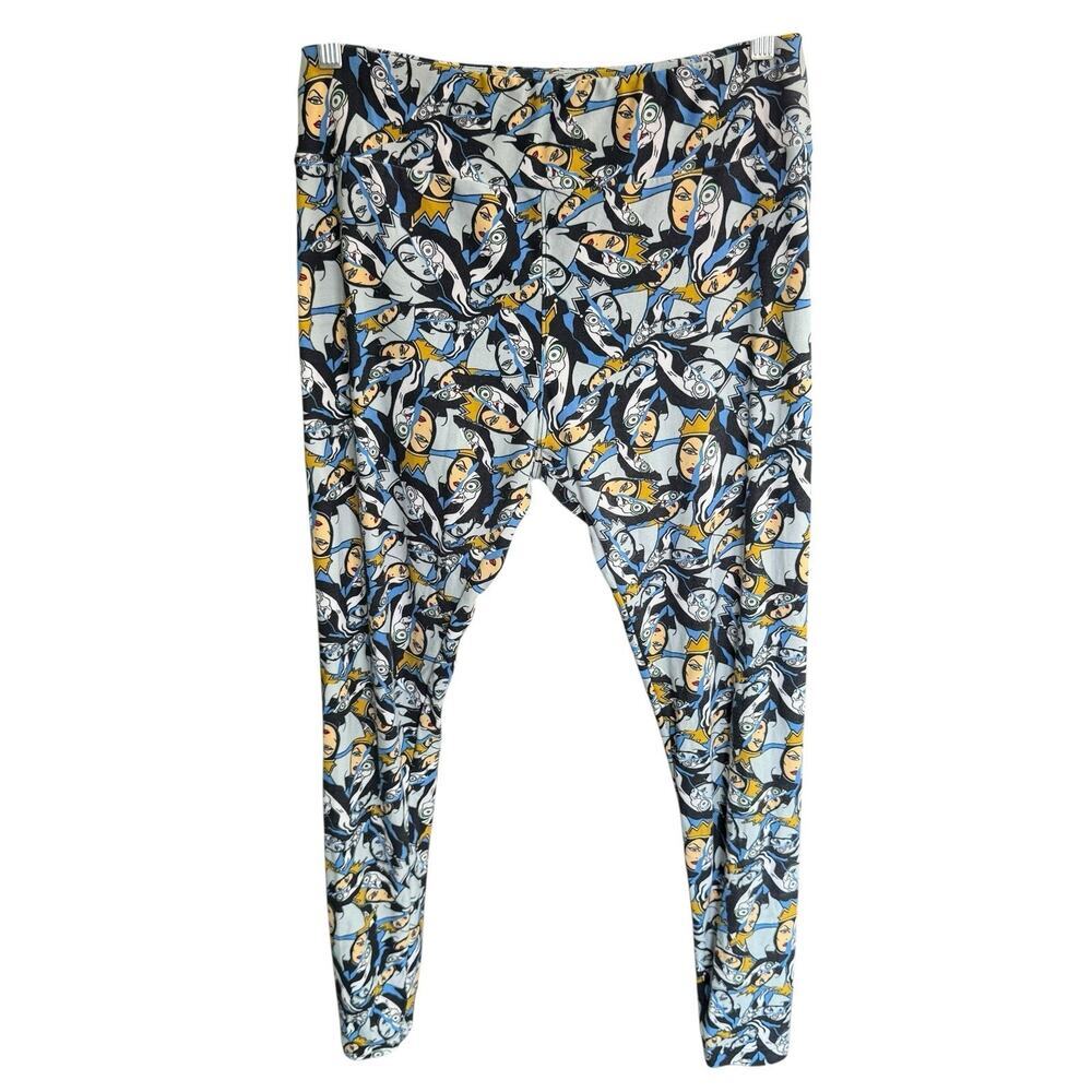 Lularoe Disney Leggings Villains Snow White Evil Queen One Size